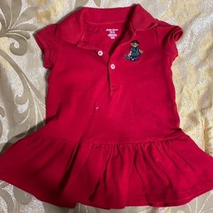 Ralph Lauren
Girls' Solid Pleated Hem Dress - Baby